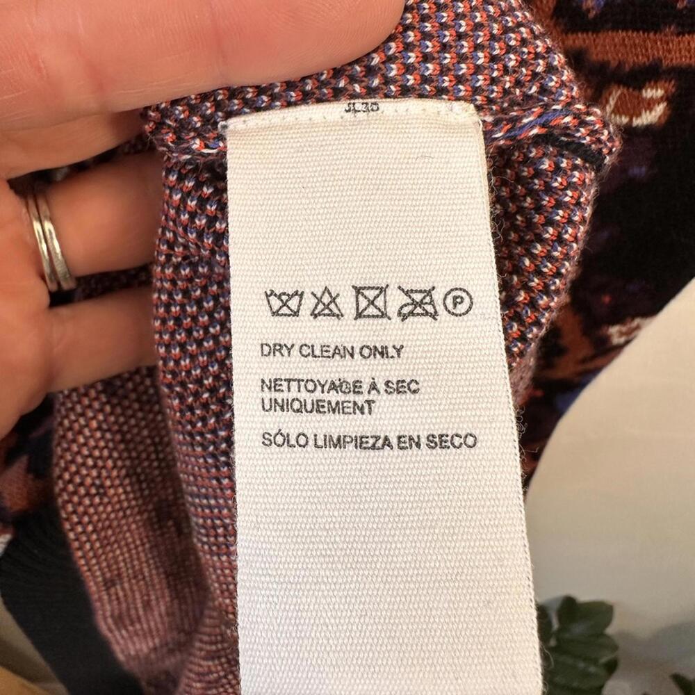 Cleobella Venezia Print Knit Maxi Dress XS Boho Festival Organic Cotton Payton - Picture 13 of 13